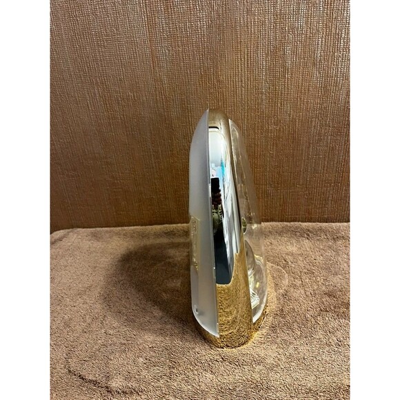 VTG Rhythm Gold Rotating Pendulum Space Mantel Clock 4SG607 Stars Celestial-read - Picture 5 of 10